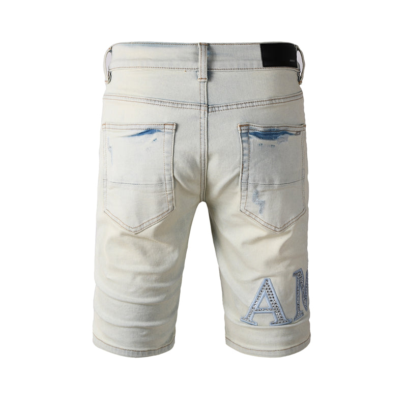 Amiri Fashion Denim shorts 6002