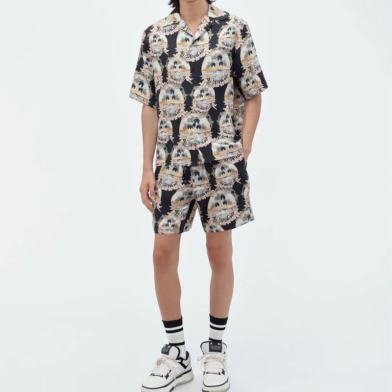 SOLO AMIRI Shirt Shorts Suit