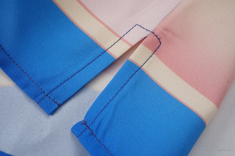 SOLO CASABLANCA 23SS SILK CUBA COLLAR SHIRT