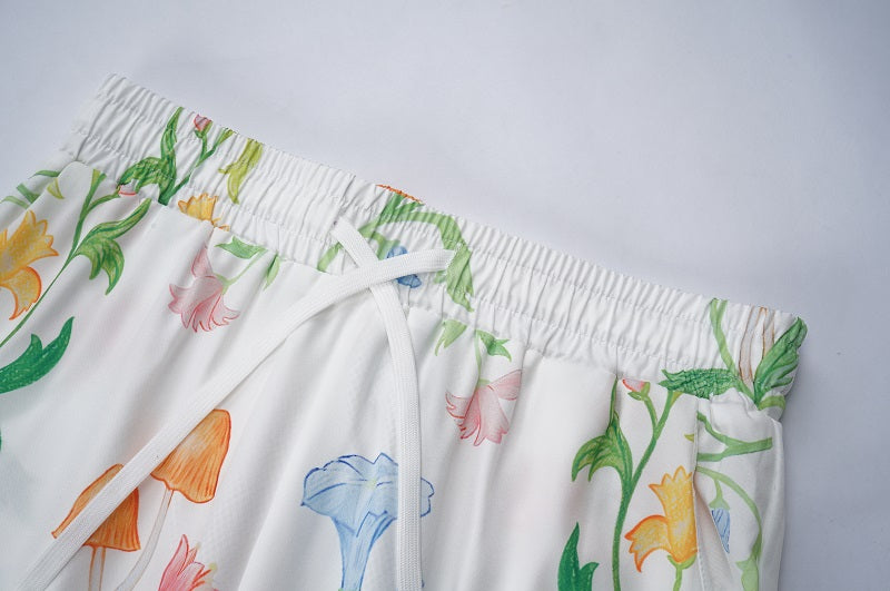 SOLO CASABLANCA 23SS SILK CUBA COLLAR SHIRT