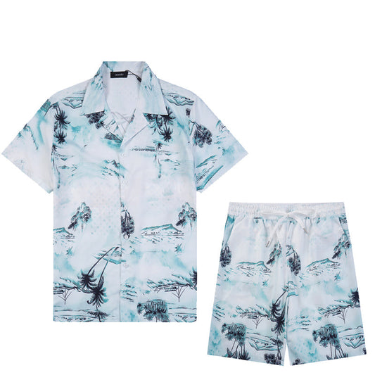 SOLO AMIRI Shirt Shorts Suit