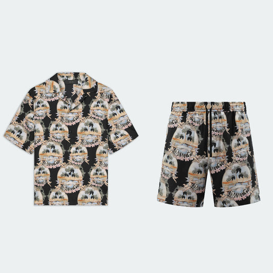 SOLO AMIRI Shirt Shorts Suit