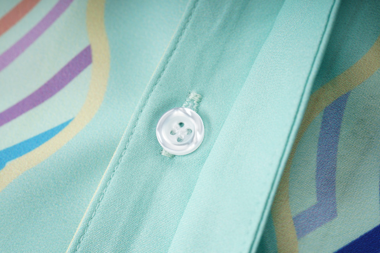 SOLO CASABLANCA 23SS SILK CUBA COLLAR SHIRT