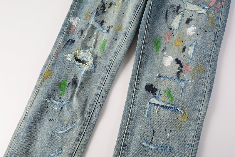 SOLO PURPLE JEANS 9072