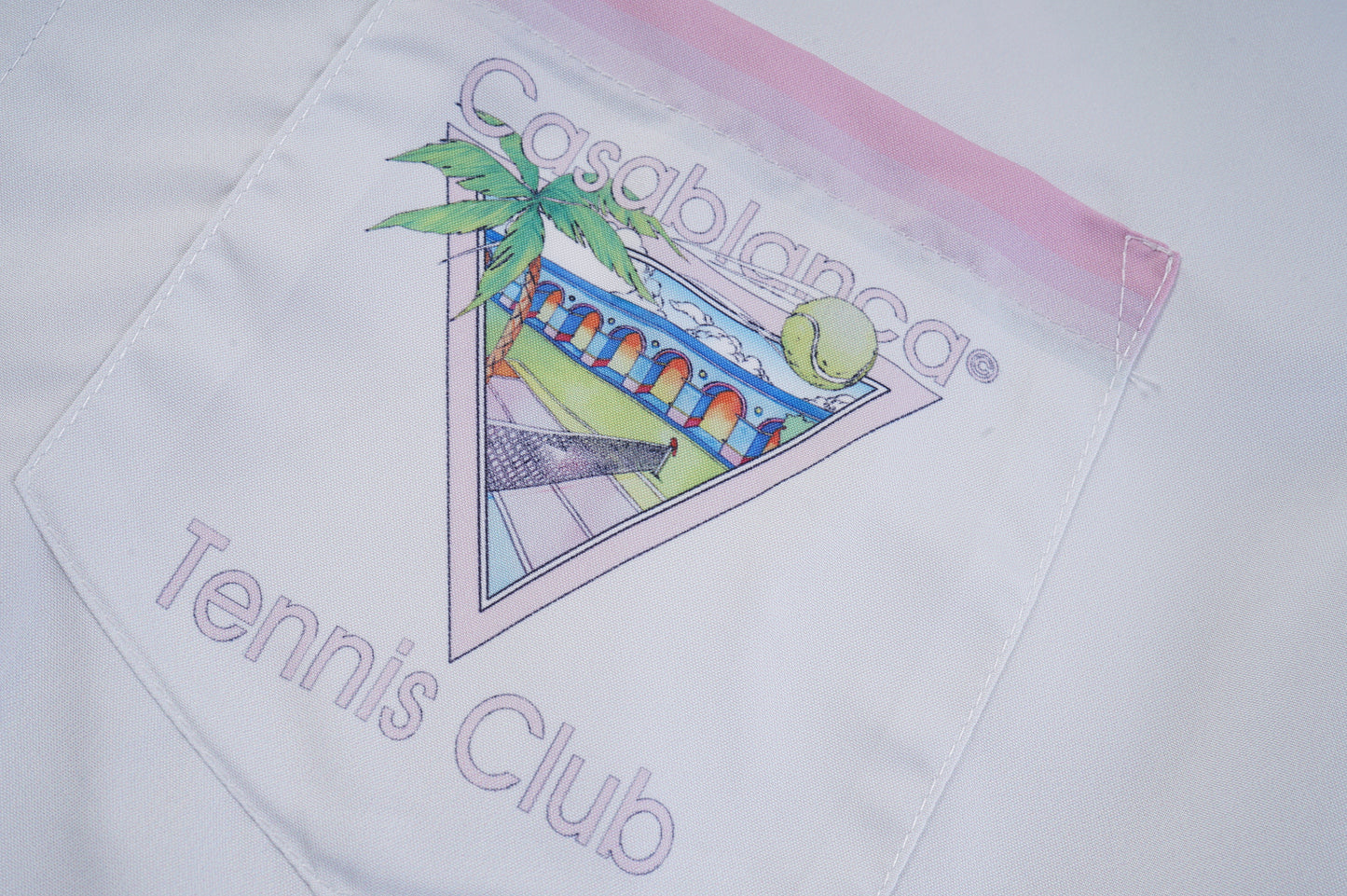 SOLO CASABLANCA 23SS SILK CUBA COLLAR SHIRT