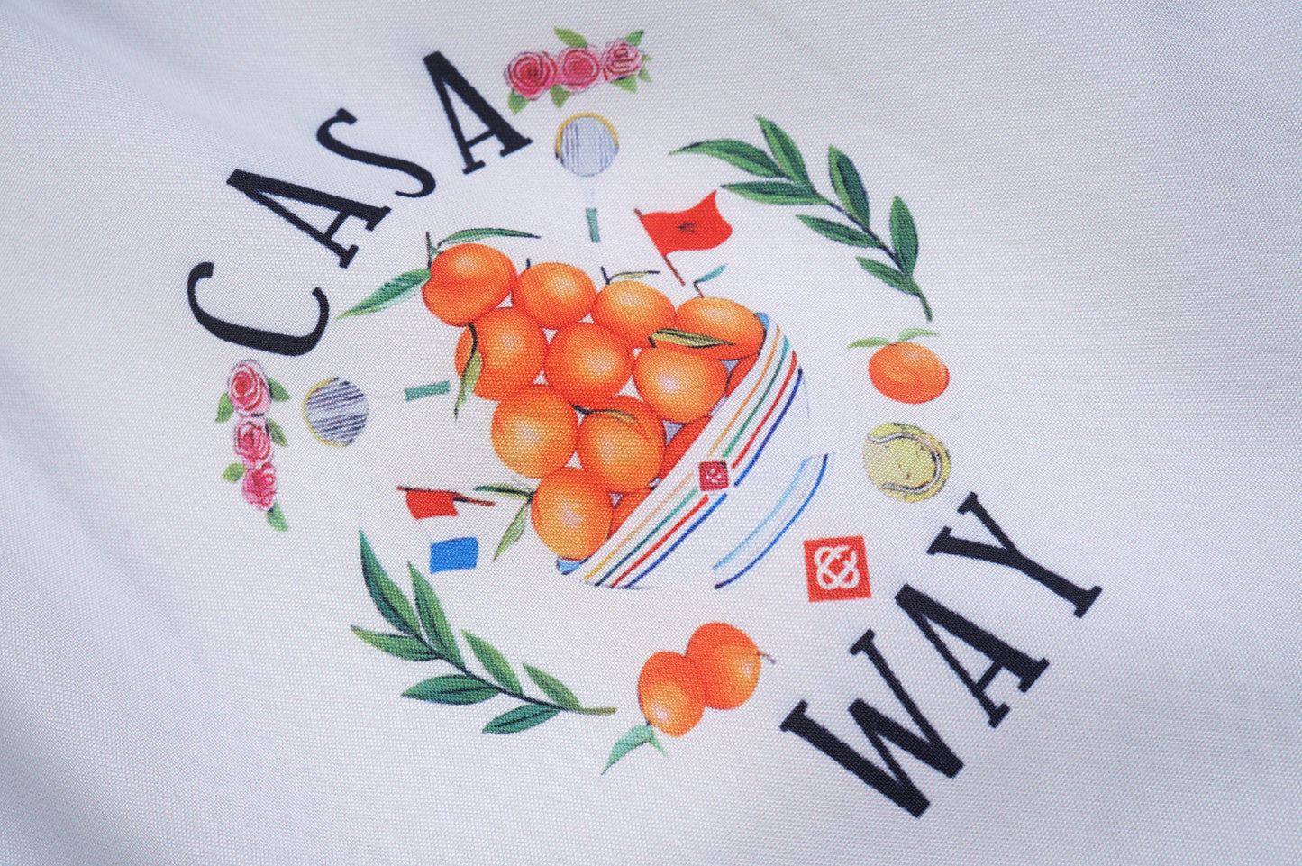 SOLO CASABLANCA 23SS SILK CUBA COLLAR SHIRT