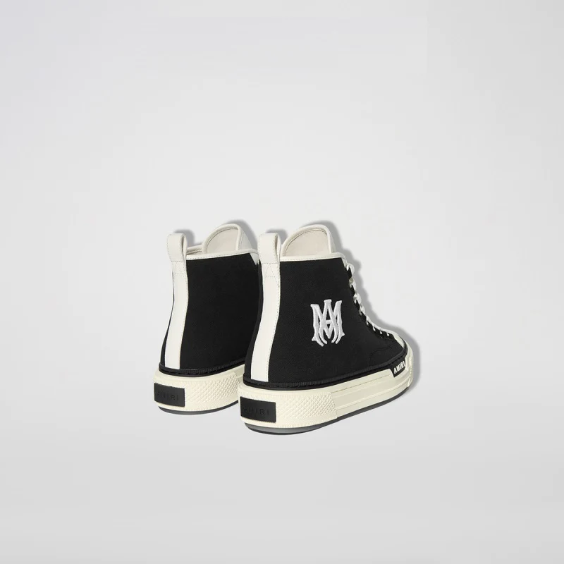 SOLO-AMIRI 2023 Nuevo LOGO Zapatos de lona de colores en contraste bordados