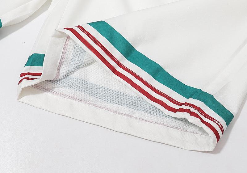 SOLO CASABLANCA 23SS SILK CUBA COLLAR SHIRT