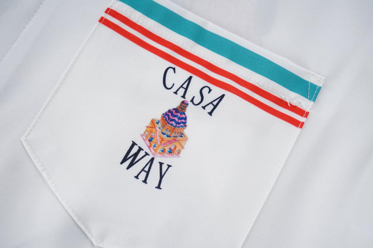 SOLO CASABLANCA 23SS SILK CUBA COLLAR SHIRT