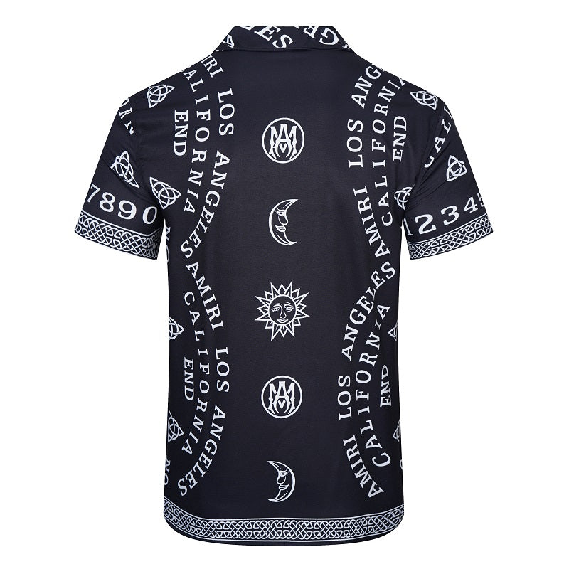 SOLO AMIRI 2023SS SILK SHORT SLEEVE SHIRT
