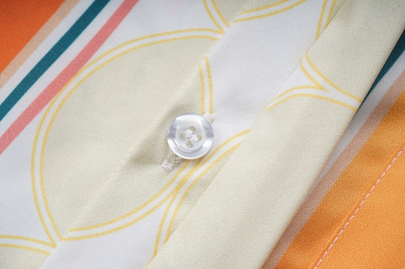 SOLO CASABLANCA 23SS SILK CUBA COLLAR SHIRT