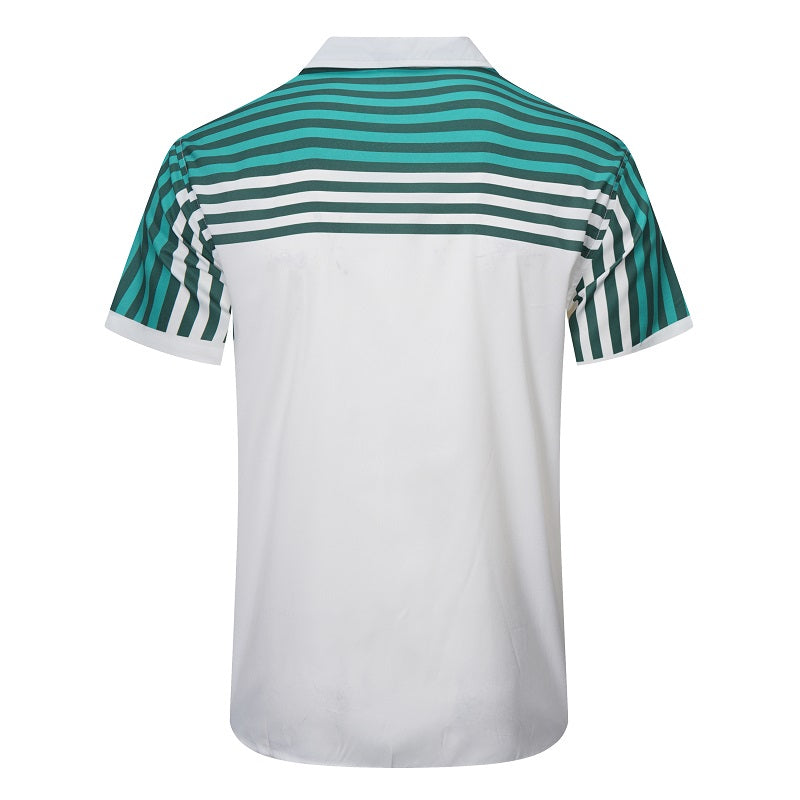 SOLO CASABLANCA 23SS SILK CUBA COLLAR SHIRT